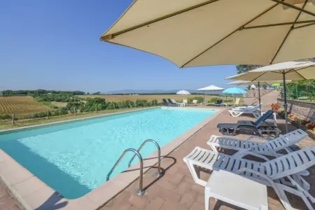 Le Spighe, Ferme confortable avec piscine - Photo 10