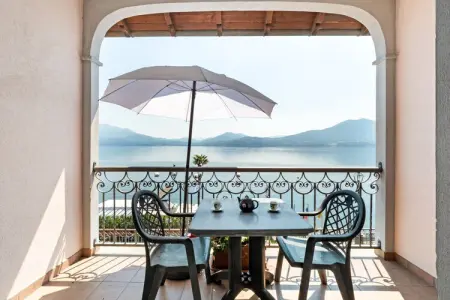 Lago Maggiore, Appartement à Oggebbio avec Terrasse Vue Mer - Photo 8