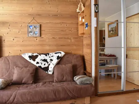 Studio cabine à Méribel, 4 personnes, terrasse sud, parking privé, casier à skis, lave-linge - Photo 8