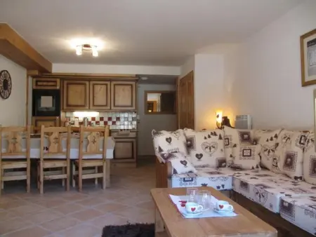 Appartement cosy 6 pers, 3 chambres, piscine chauffée, parking, coin montagne à Crest-Voland - Photo 1