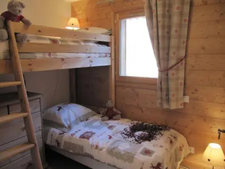 Appartement cosy 6 pers, 3 chambres, piscine chauffée, parking, coin montagne à Crest-Voland - Photo 5