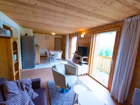 Grand appartement 3 chambres, balcon, cuisine équipée - Photo 1