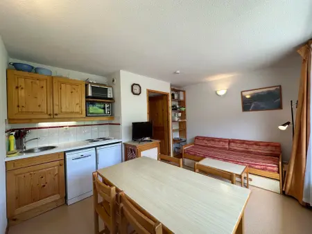 Appartement 1 Chambre, Coin Montagne, Vue Pistes, 4 Pers - Photo 2