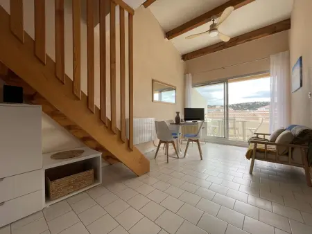 Superbe 2 pièces mezzanine, près plage, parking inclus, animaux admis - Photo 8
