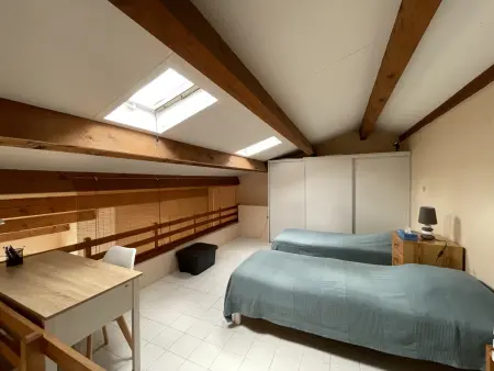Superbe 2 pièces mezzanine, près plage, parking inclus, animaux admis - Photo 9
