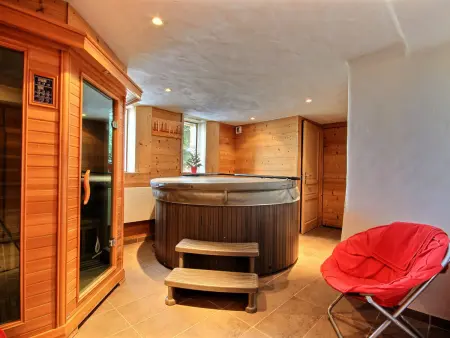 Chalet 12 pers. à La Plagne avec sauna, jacuzzi et animaux admis - Photo 12
