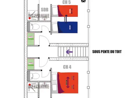 Chalet 12 pers. à La Plagne avec sauna, jacuzzi et animaux admis - Photo 15