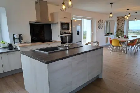 Ferienhaus mit Meerblick Cléder 10 Pers, Maison en Bretagne avec Vue sur Mer - Photo 8