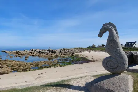 Ferienhaus mit Meerblick Cléder 4 Pers, Maison en Bretagne avec vue sur mer - Photo 19
