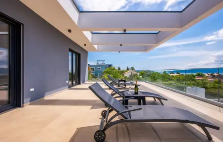 Villa Quadra, Maison 10 personnes à Krk - Photo 19