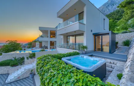 Villa Bellevue, Maison 8 personnes à Baska Voda - Photo 16