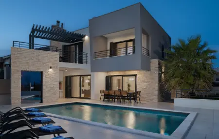 Villa Roca, Maison 8 personnes à Privlaka - Photo 9