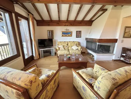 Charmant 2 pièces, 4 couchages, Megève - À 400m des remontées mécaniques, balcon et parking inclus - Photo 4
