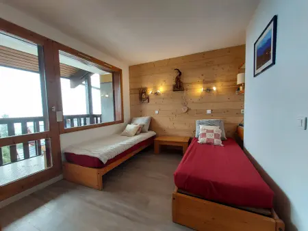 Studio divisible au cœur de La Plagne-Tarentaise, pour 4 personnes - Photo 3