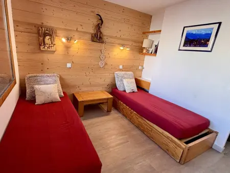 Studio divisible au cœur de La Plagne-Tarentaise, pour 4 personnes - Photo 4
