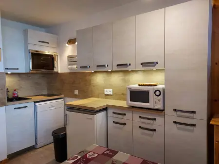 Studio divisible au cœur de La Plagne-Tarentaise, pour 4 personnes - Photo 5