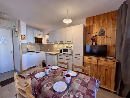 Studio divisible au cœur de La Plagne-Tarentaise, pour 4 personnes - Photo 6