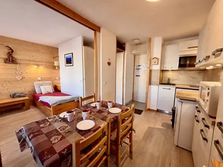 Studio divisible au cœur de La Plagne-Tarentaise, pour 4 personnes - Photo 10