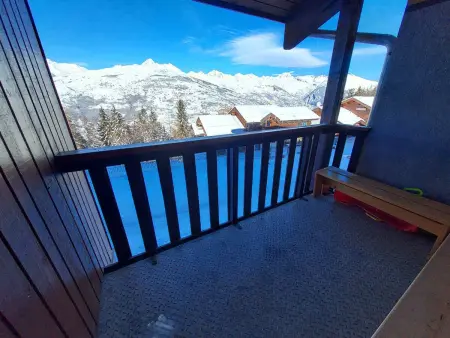 Studio divisible au cœur de La Plagne-Tarentaise, pour 4 personnes - Photo 12