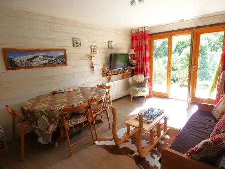 Appartement 6 pers, proche pistes, terrasse et parking inclus à La Clusaz - Photo 1