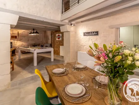 Gîte troglodyte unique avec jacuzzi, billard et jardin, près de Doué La Fontaine et Saumur - Photo 29