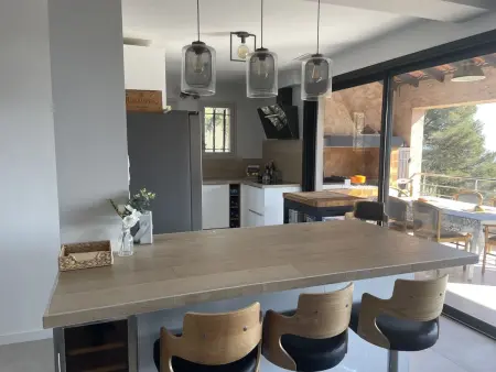 Les Oliviers, Villa 7 personnes à Toulon - Photo 10