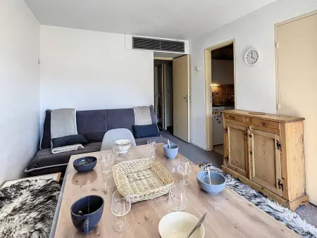 Appartement lumineux 2P+cabine, pied des pistes, balcon - Photo 3