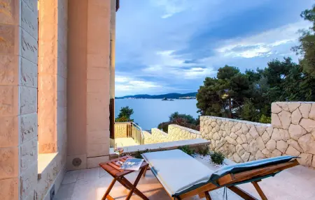 Villa Mustra, Maison 10 personnes à Okrug Donji - Photo 6