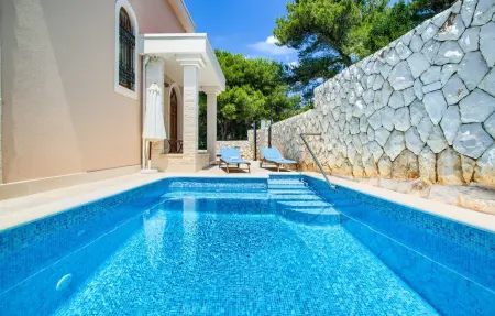 Villa Mustra, Maison 10 personnes à Okrug Donji - Photo 9