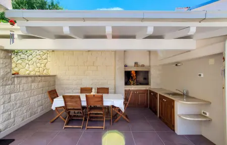 Villa Mustra, Maison 10 personnes à Okrug Donji - Photo 20