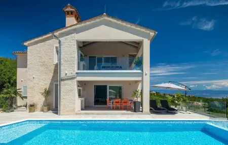 Villa Istra Panorama, Maison 16 personnes à Moscenicka Draga - Photo 7