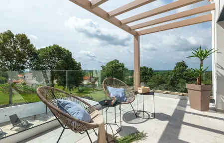 Villa Alta, Maison 8 personnes à Barban - Photo 5