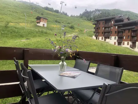 Appartement cosy 2P, skis aux pieds, balcon spacieux, proche ESF et commerces, hameau Mottet - Photo 10