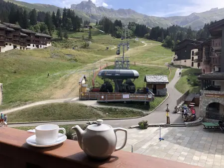 Studio 4 pers aux pistes, sud, kitchenette, balcon, TV, lave-vaisselle - Crève-Cœur, Valmorel - Photo 5