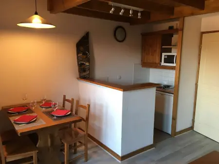 Appartement cosy avec mezzanine, proche pistes et commerces, classé 3 étoiles, pour 4 personnes - Photo 1