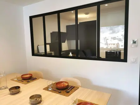 Appartement rénové, 3 pièces, skis aux pieds, proche centre, 7 pers., terrasse pistes - Photo 10