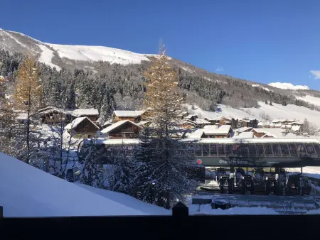 Appartement rénové, 3 pièces, skis aux pieds, proche centre, 7 pers., terrasse pistes - Photo 12