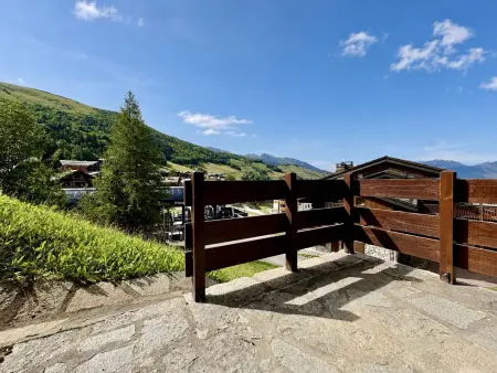 Appartement rénové, 3 pièces, skis aux pieds, proche centre, 7 pers., terrasse pistes - Photo 14