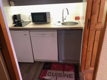 Studio pour 4 avec canapé convertible, cuisine équipée, proche commerces et pistes - Photo 16