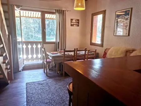 Duplex 6 pers avec balcon, à 3 min des pistes, animaux acceptés - Photo 7