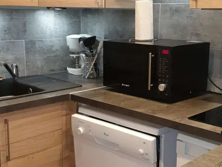 Studio divisible rénové, 2 étoiles, proche pistes et commerces, balcon, animaux admis - Photo 7