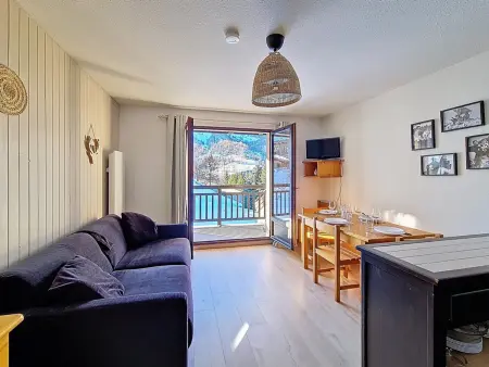 Appartement lumineux proche des pistes avec balcon, 4 personnes - Photo 2