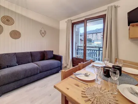 Appartement lumineux proche des pistes avec balcon, 4 personnes - Photo 3