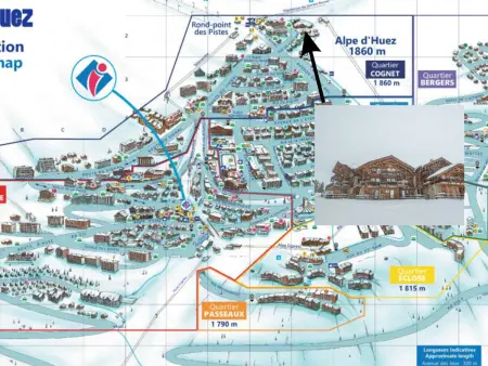 Chalet de luxe Alpe d'Huez avec spa et ski aux pieds - Photo 15
