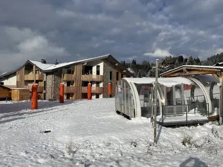 Superbe appart 3P au pied des pistes, parking couvert, terrasse, WiFi - Les Carroz - Photo 15
