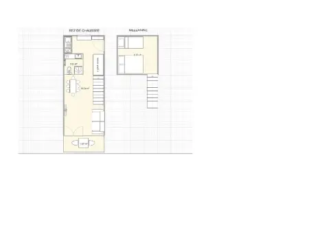 Studio mezzanine Les Saisies avec garage, 4 pers. - Photo 2