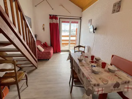 Studio mezzanine Les Saisies avec garage, 4 pers. - Photo 4