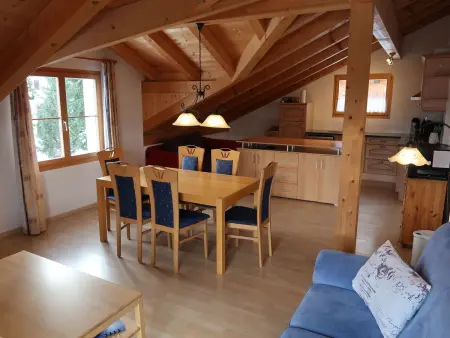 Tga Stgirat Dachgeschoss, Appartement 6 personnes à Savognin - Photo 2