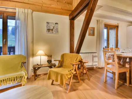 Appartement T3+chambrette 6 pers, centre Les Gets, proche pistes - Photo 2