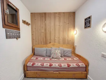 Studio rénové au pied des pistes avec balcon, Appartement 6 personnes à Montvalezan La Rosière - Photo 6